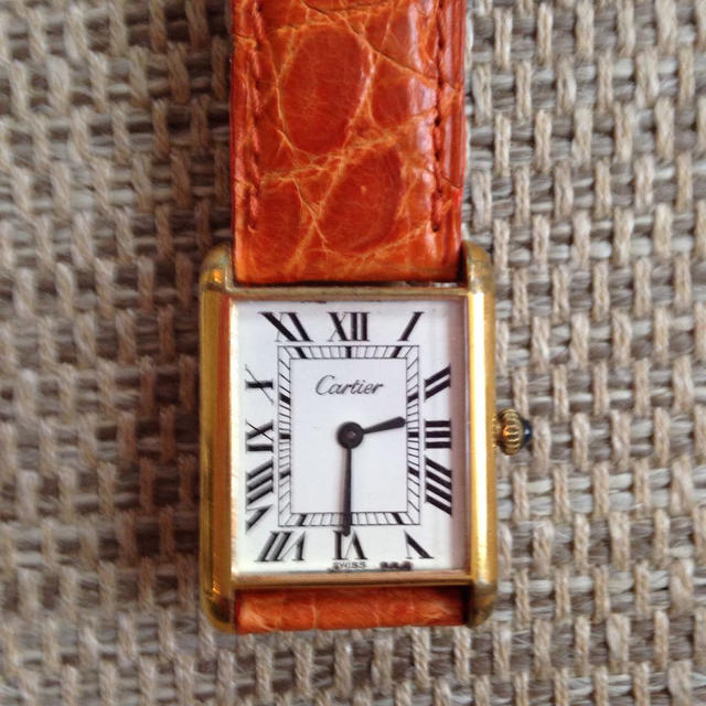 く日はお得♪ Cartier - 美品✨カルティエ タンク 本物確実 腕時計