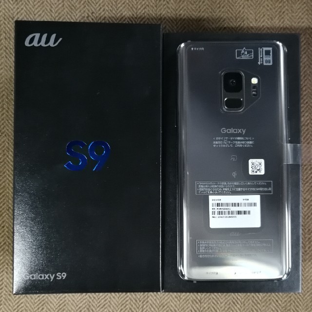 Galaxy S9 IMEI○ AU 未使用 新品 一括購入済 scv38