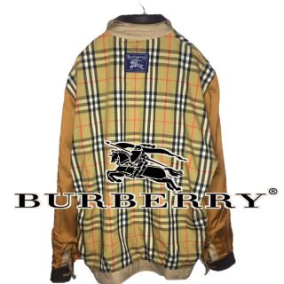 バーバリー(BURBERRY)のBurberry リバーシブル ノバチェック スウィングトップ イングランド製(ブルゾン)