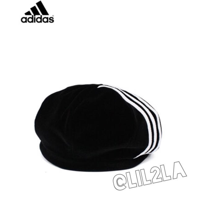 正規品販売! adidas - ♡adidas♡レア♡ベロア♡ベレー帽♡アディダス♡新品未使用♡の通販 by Lil2la's shop|アディダスならラクマ 帽子