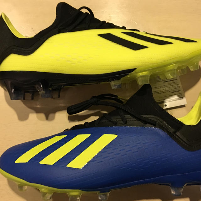 adidas(アディダス)の[アレンジ] アディダス エックス18.2HG/AG サッカースパイク 27cm スポーツ/アウトドアのサッカー/フットサル(シューズ)の商品写真