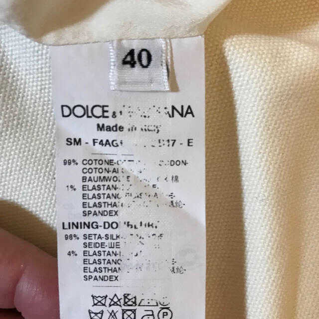 DOLCE&GABBANA(ドルチェアンドガッバーナ)のドルチェ&ガッバーナ ミニスカート 美品 レディースのスカート(ミニスカート)の商品写真