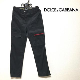 ドルチェアンドガッバーナ(DOLCE&GABBANA)のDolce&Gabbana: ドルチェ＆ガッバーナ ブラック パンツ シンプル(ワークパンツ/カーゴパンツ)