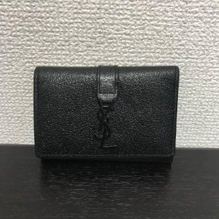 サンローラン(Saint Laurent)のサンローランパリ　キーケース　黒　YSL　(キーケース)