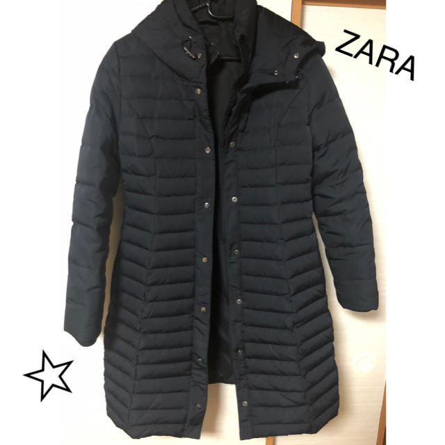 ZARA(ザラ)のZARA ロングコートダウン レディースのジャケット/アウター(ダウンコート)の商品写真