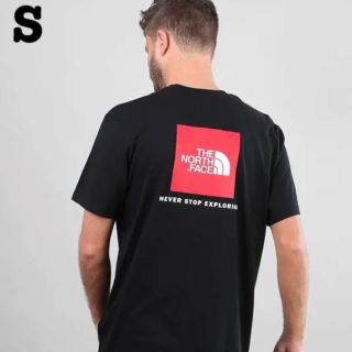 ザノースフェイス(THE NORTH FACE)のTHE NORTH FACE ノースフェイス レッド ボックスロゴ Tシャツ S(Tシャツ/カットソー(半袖/袖なし))