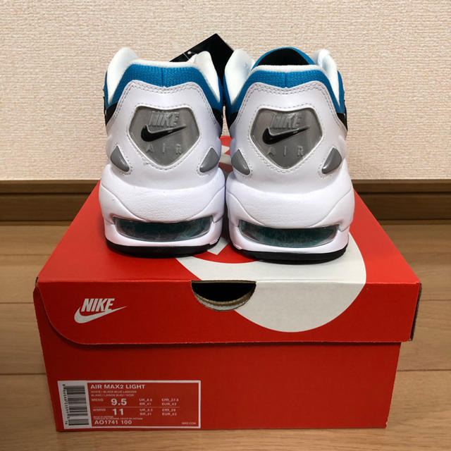 NIKE(ナイキ)の【27.5】NIKE AIR MAX2 LIGHT BLUE LAGOON メンズの靴/シューズ(スニーカー)の商品写真