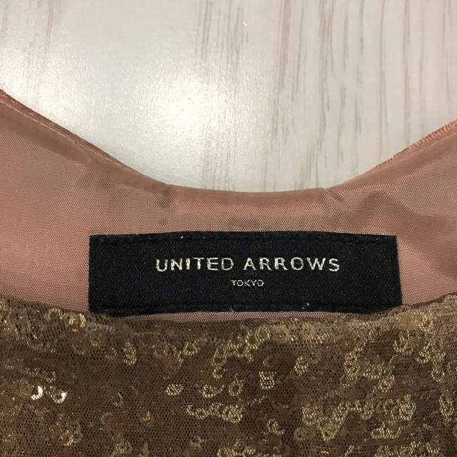 UNITED ARROWS(ユナイテッドアローズ)のユナイテッドアローズ/ワンピース 結婚式 レディースのワンピース(ひざ丈ワンピース)の商品写真