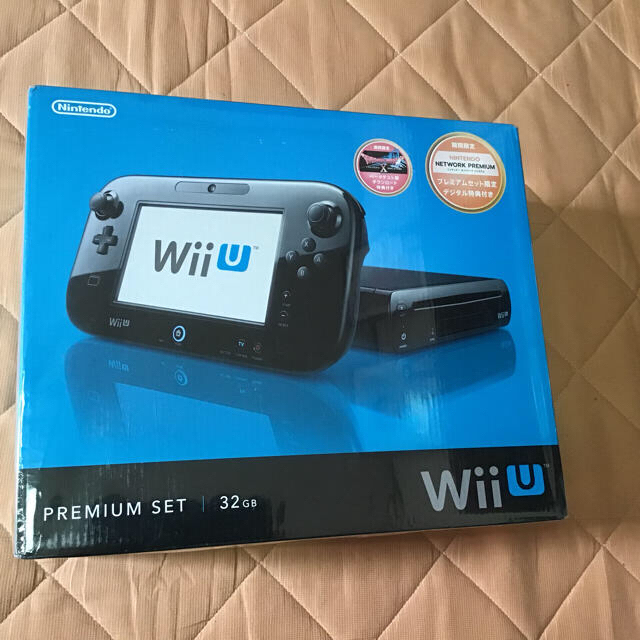 Wii U(ウィーユー)のwii u本体  プレミアムセット32GB黒 エンタメ/ホビーのゲームソフト/ゲーム機本体(家庭用ゲーム機本体)の商品写真