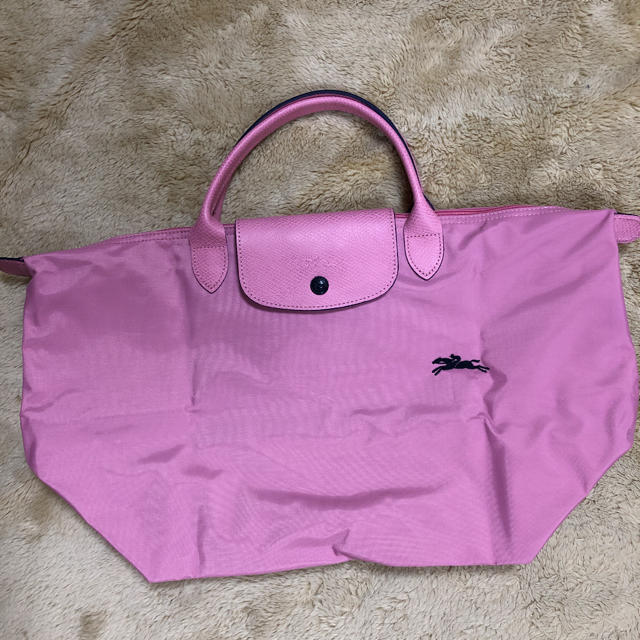 新品 ロンシャン プリアージュ M 限定ピンク