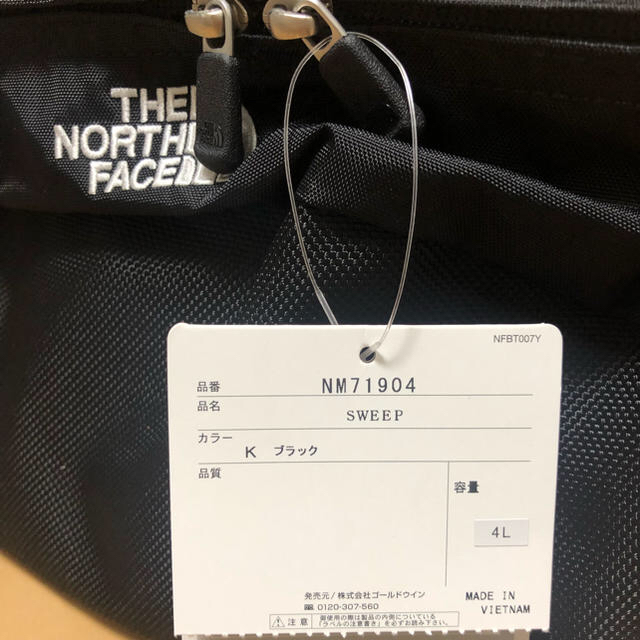 THE NORTH FACE(ザノースフェイス)のノースフェイス THE NORTH FACE スウィープ バック メンズのバッグ(ウエストポーチ)の商品写真