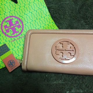 トリーバーチ(Tory Burch)のトリーバーチ✨長財布❤️ピンクベージュ(財布)