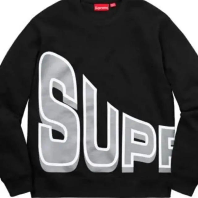 【新品L】Supreme Side Arc Crewneck 黒メンズ