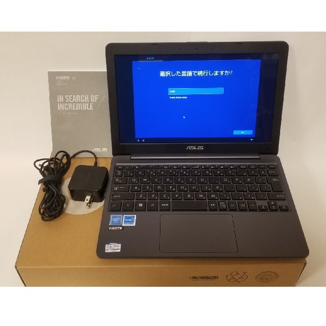 ASUS VivoBook   E203 NAH-FD009TS ノートパソコン