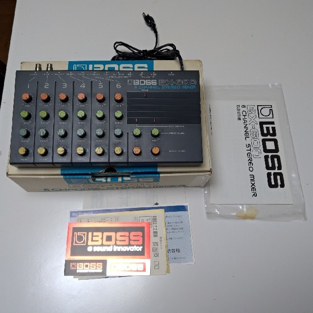 BOSS(ボス)のBOSS BX-600 6チャンネル ステレオ ミキサー 楽器のレコーディング/PA機器(ミキサー)の商品写真