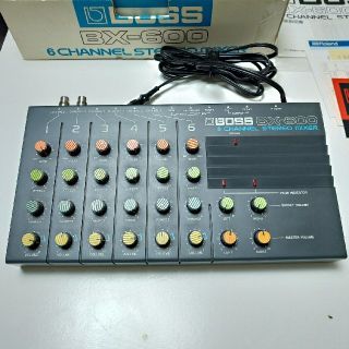 BOSS - BOSS BX-600 6チャンネル ステレオ ミキサーの通販 by BOSS - BOSS BX-600 6チャンネル ステレオ ミキサーの通販 by