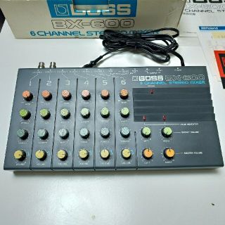 ボス(BOSS)のBOSS BX-600 6チャンネル ステレオ ミキサー(ミキサー)