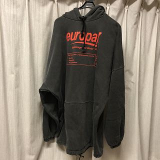 バレンシアガ(Balenciaga)の【 BALENCIAGA 】Europa Hoodie バレンシアガ パーカー(パーカー)