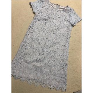 プロポーションボディドレッシング(PROPORTION BODY DRESSING)のレースフラワーワンピース(ミニワンピース)