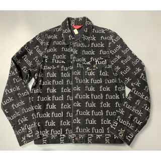 シュプリーム(Supreme)の稀少 SUPREME 13SS FUCK DENIM JKT (Gジャン/デニムジャケット)