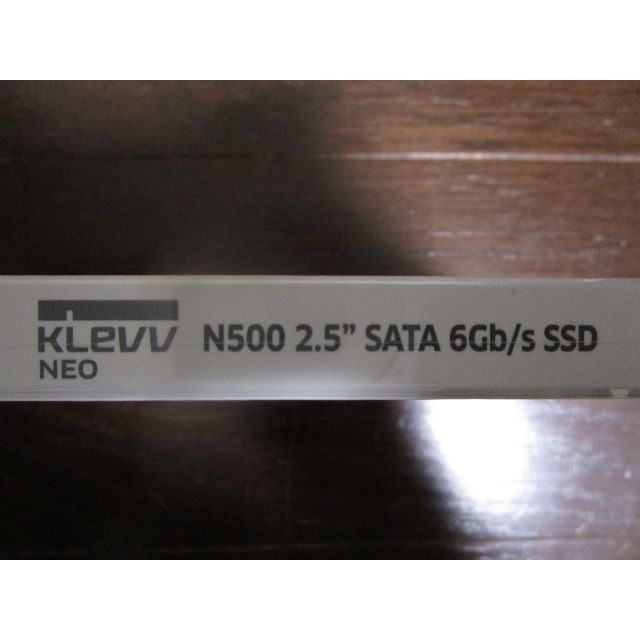 【SSD】KLEVV N500 2.5’’ SATA 6Gb/s 120GB スマホ/家電/カメラのPC/タブレット(PC周辺機器)の商品写真