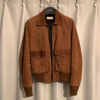 サンローラン(Saint Laurent)のkk様専用 サンローラン エディ期  スウェード レザージャケット(レザージャケット)