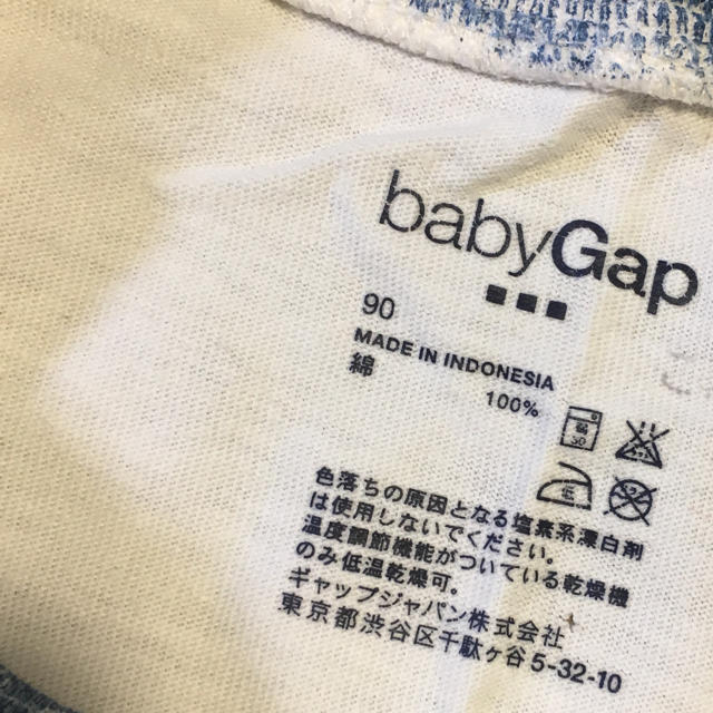 babyGAP(ベビーギャップ)のベビーGAP Tシャツ 90 キッズ/ベビー/マタニティのキッズ服男の子用(90cm~)(Tシャツ/カットソー)の商品写真