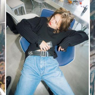 ユナイテッドアローズ(UNITED ARROWS)のperverze パーバーズ ニット ブラック(ニット/セーター)