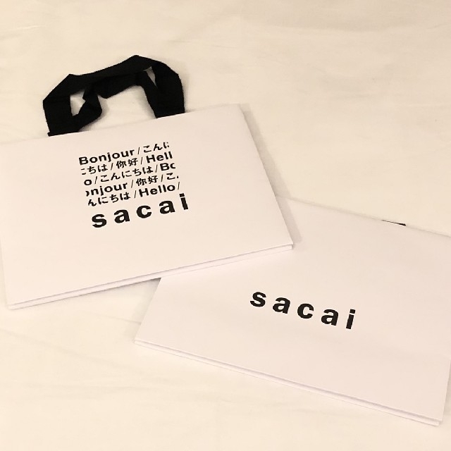 sacai(サカイ)のsacai パリ ポップアップストア限定 ショッパー レディースのバッグ(ショップ袋)の商品写真