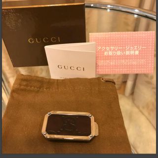 グッチ(Gucci)の専用 新品未使用 グッチ マネークリップ 黒 シグネチャー(マネークリップ)