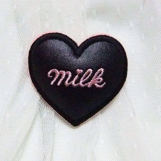 MILK(ミルク)のMILKハートバレッタ レディースのヘアアクセサリー(ヘアピン)の商品写真