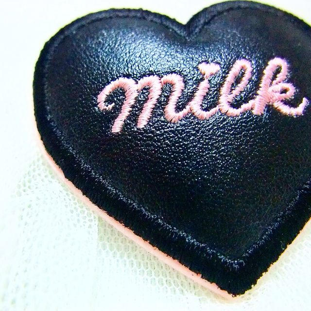 MILK(ミルク)のMILKハートバレッタ レディースのヘアアクセサリー(ヘアピン)の商品写真