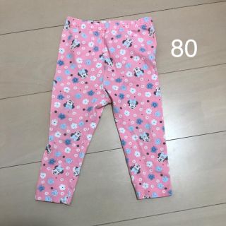 ユニクロ(UNIQLO)のUNIQLO ミニーマウス レギンス 80(パンツ)