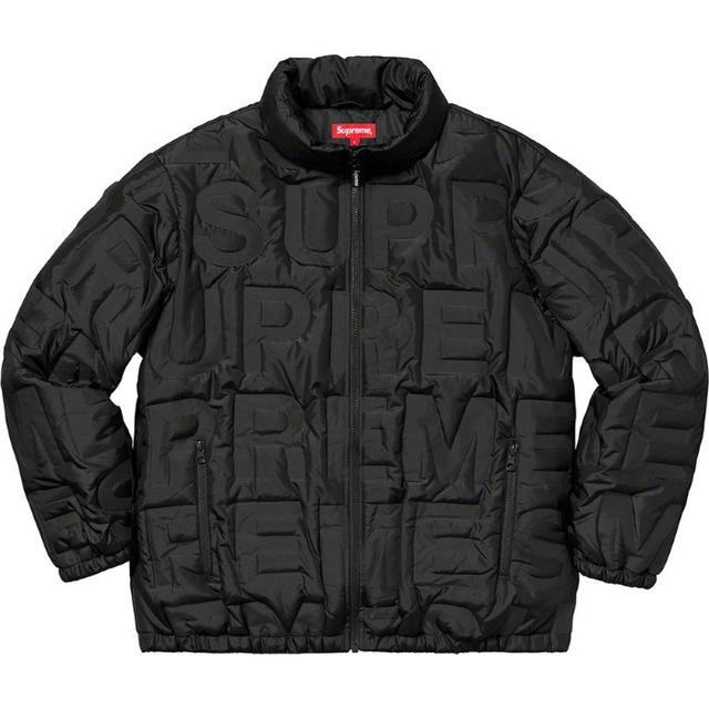 Supreme Bonded Logo Puffy Jacket 黒M