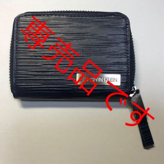 カルバンクライン(Calvin Klein)の新品未使用 カルバンクライン パスケース 小銭入れ付き 春 美品 ダンディ(コインケース/小銭入れ)