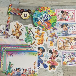 ディズニー(Disney)のバラメモ  ケース入り 35周年 ➁(ノート/メモ帳/ふせん)