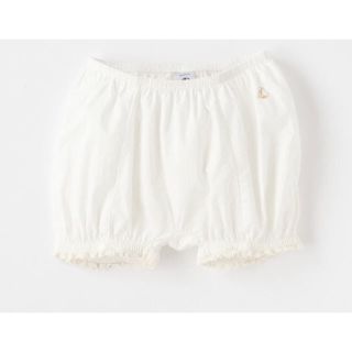 プチバトー(PETIT BATEAU)の18m◎ベビー ホワイトブルマ(パンツ)