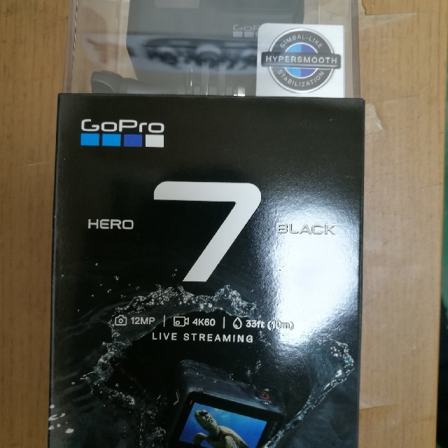 Gopro hero7 black 新品未開封　送料込みGopro hero7