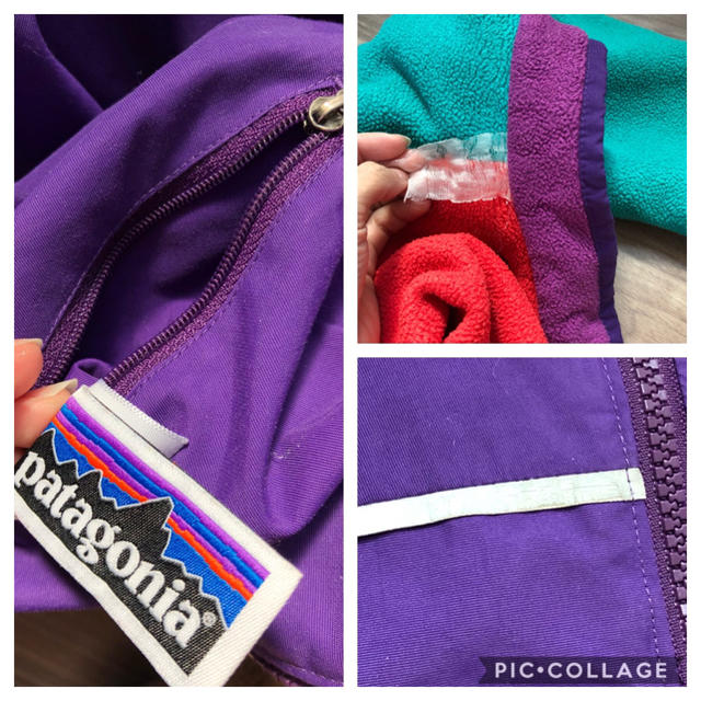 patagonia(パタゴニア)のパタゴニア リバーシブル フリース キッズ ジャケット キッズ/ベビー/マタニティのキッズ服女の子用(90cm~)(ジャケット/上着)の商品写真