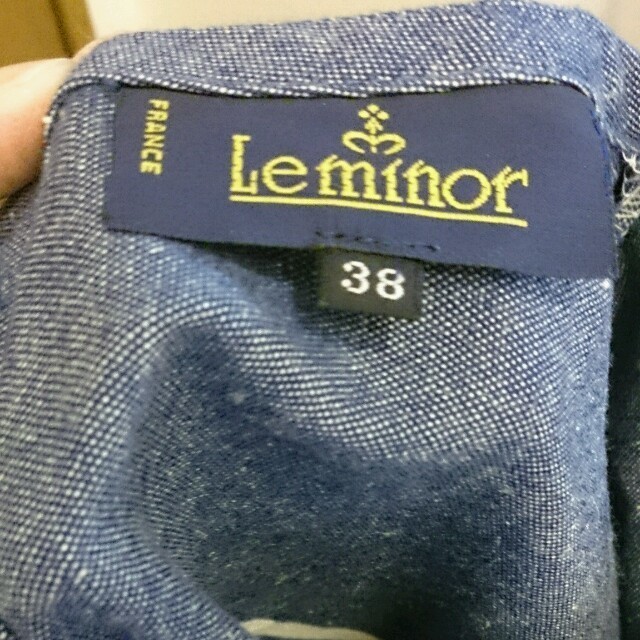 Leminor ボーダーシャツ レディースのトップス(シャツ/ブラウス(長袖/七分))の商品写真