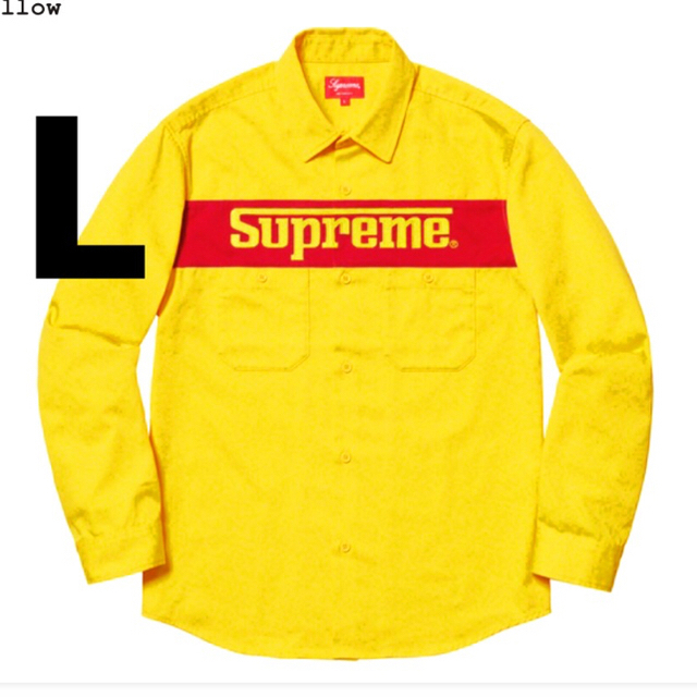 Supreme Racing logo work shirt