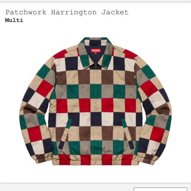 Supreme Patchwork Harrington Jacket