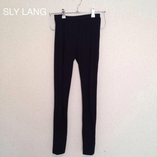スライラング(SLY LANG)のSLYLANGスライレギンス黒(レギンス/スパッツ)