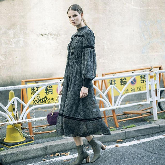 MELISSA SLENDER DRESS レディースのワンピース(ロングワンピース/マキシワンピース)の商品写真