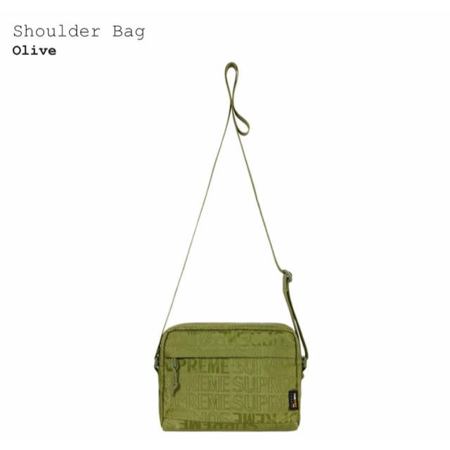 Supreme shoulder bag Olive 2