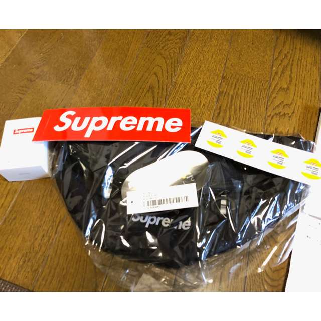 supreme シュプリーム black 黒 2019ss ウエストバッグ