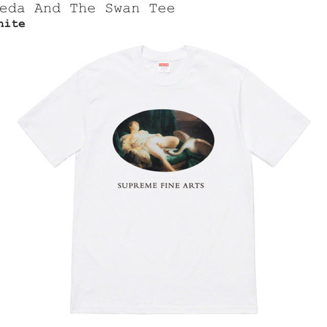 supreme Leda And The Swan Tee