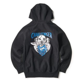 エフティーシー(FTC)のFTC CHALLENGER PULLOVER HOODIE M BLACK(パーカー)