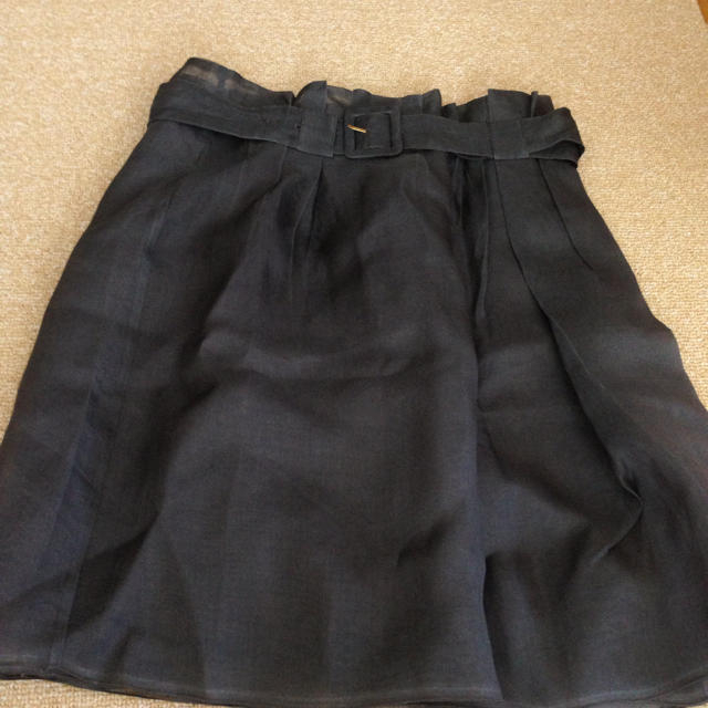 TOMORROWLAND(トゥモローランド)の＊シルクオーガンジースカート＊ レディースのスカート(ひざ丈スカート)の商品写真