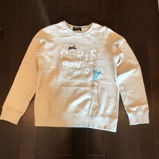 ポンポネット(pom ponette)の通学用 ポンポネットトレーナー 杢ベージュ 150㎝(Tシャツ/カットソー)